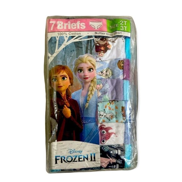 Disney Other - 𝅺Disney Frozen 2, Girls Cotton Briefs